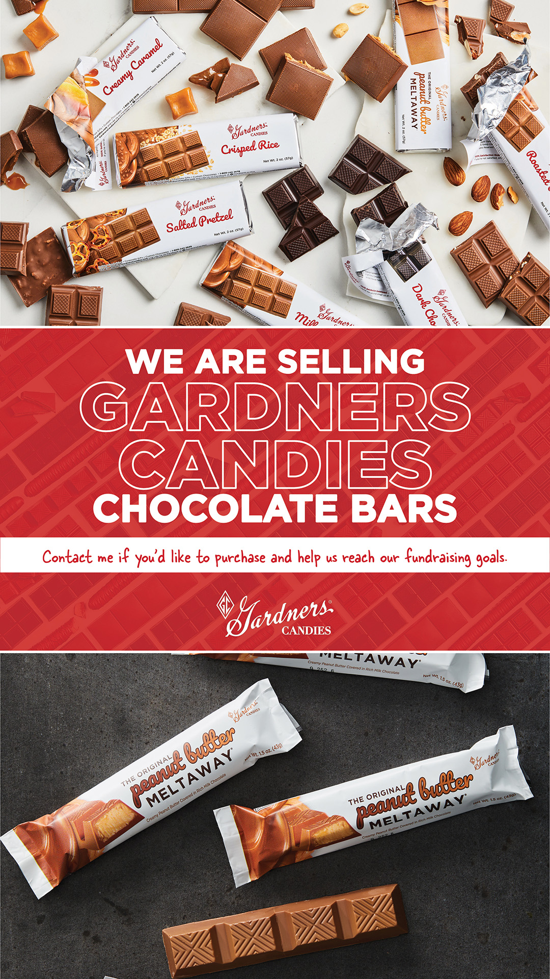 Gardners Candies Fundraising Social Media Ads
